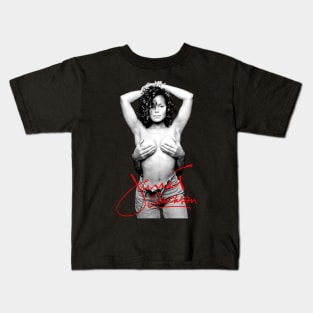 Janet Jackson // 80s rnb Kids T-Shirt